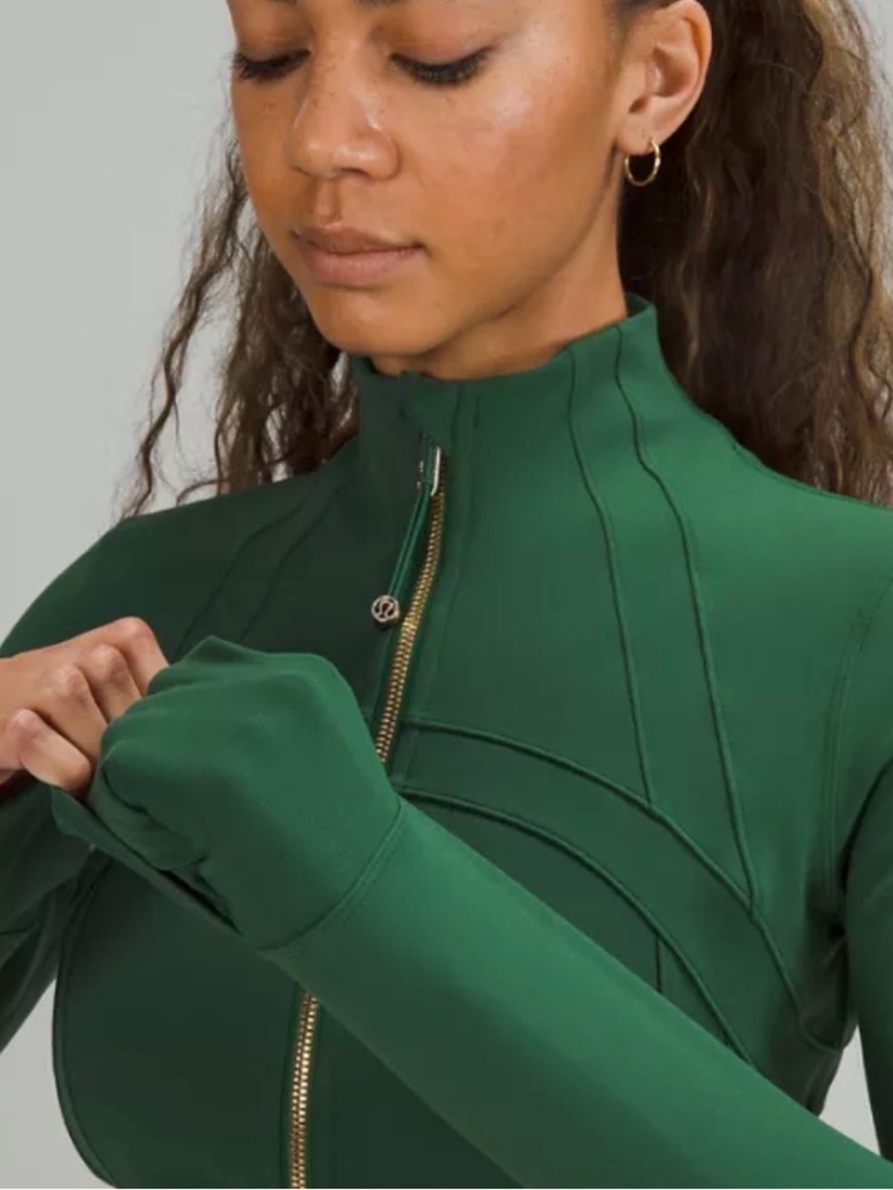 New RARE sold out lululemon athletica define shine Everglades jacket sz 6 - Picture 3 of 6